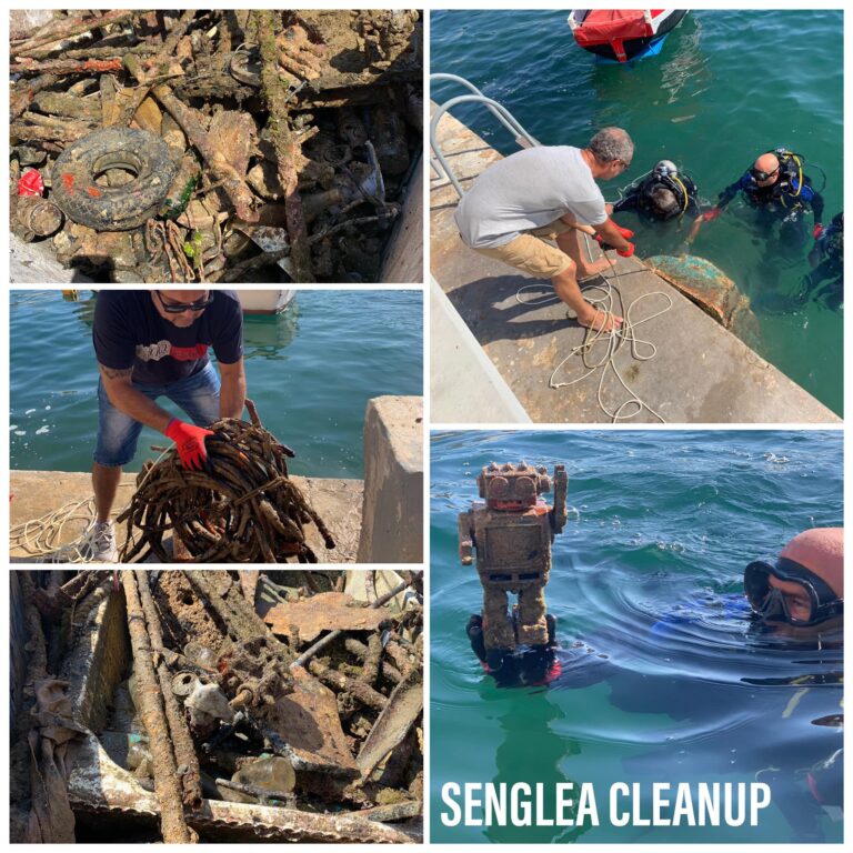 Underwater Cleanup at Senglea