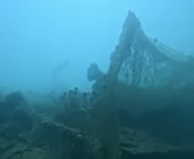 Updated: Net on SS Margit wreck (Kalkara Creek)